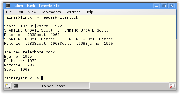 readerWriterLocks