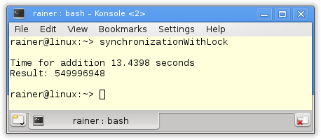 synchronizeWithLock