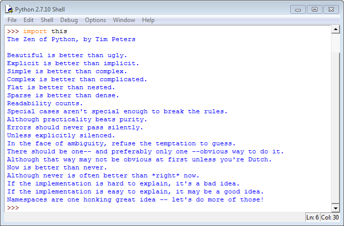 ZenOfPython