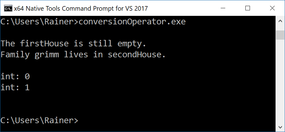 conversionOperator