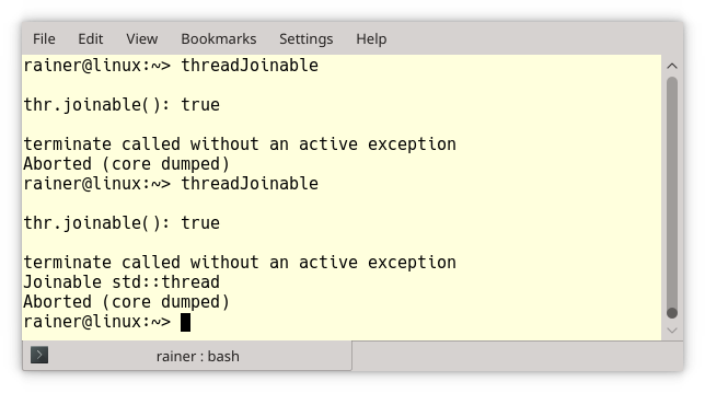 threadJoinable