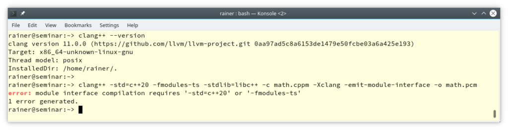 C++20: Module Interface Unit and Module Implementation Unit – MC++ BLOG