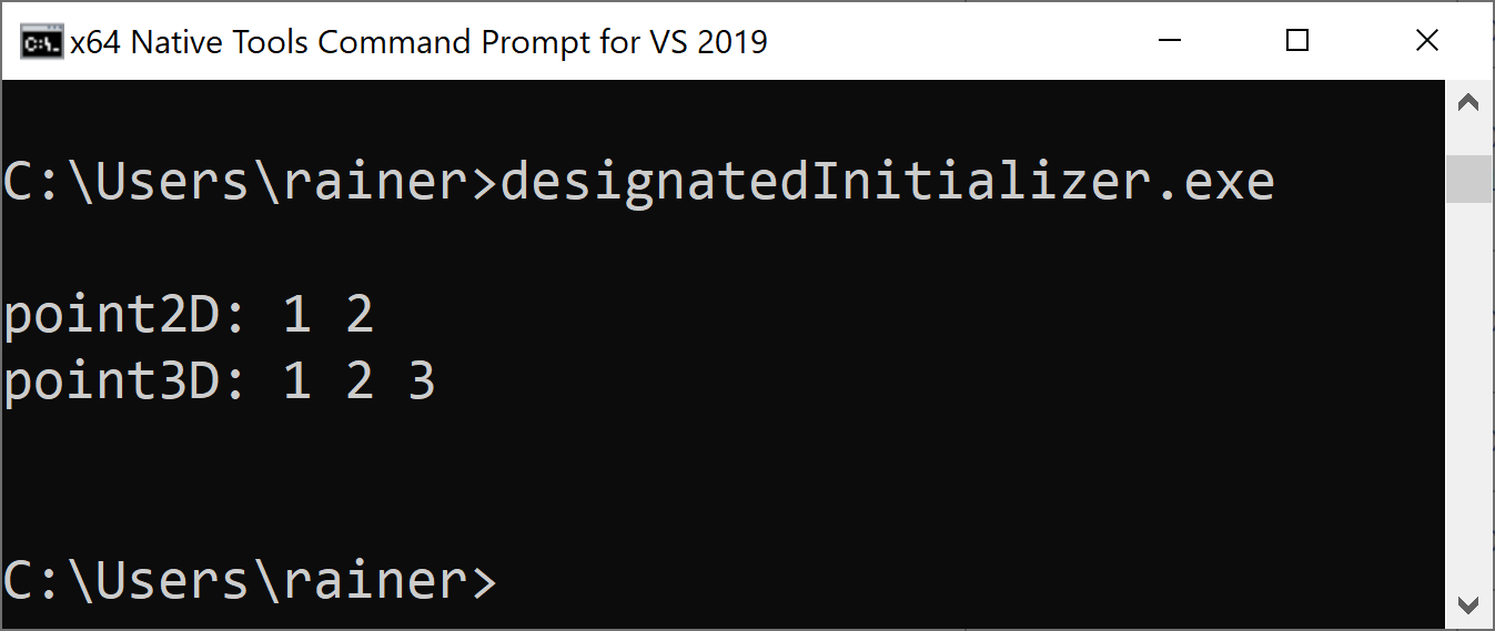 designatedInitializer