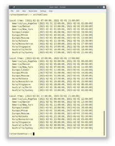 Calendar and Time-Zones in C++20: Time-Zones – MC++ BLOG