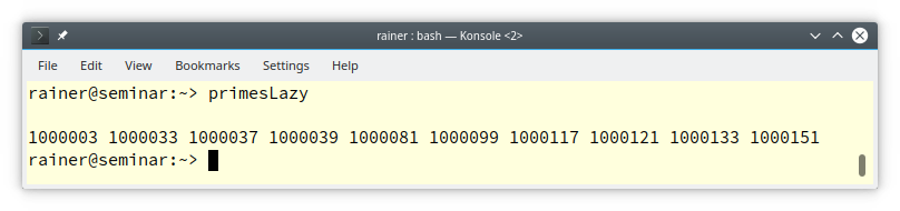 primesLazy