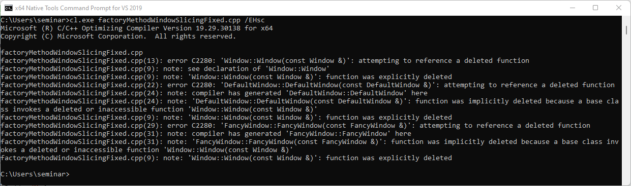 factoryMethodWindowsSlicingFixed