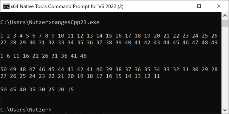 C++23: Ranges Improvements and std::generator – MC++ BLOG